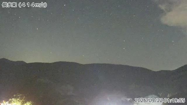 Kuttara – Visual webcam: Kuttara – 倶多楽 ４１４ｍ山, Japan