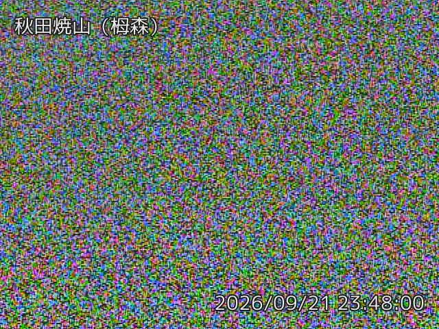 Akita-Yakeyama – Visual webcam: Akita-Yakeyama – 秋田焼山 栂森, Japan