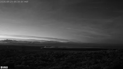 Kilauea – [KPcam] - Kīlauea Summit from Mauna Loa Strip Road