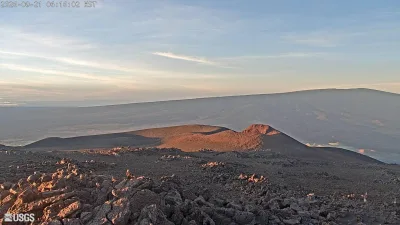 Mauna Loa – [MK2cam] Mauna Loa's Summit and Northeast Rift Zone from Mauna Kea