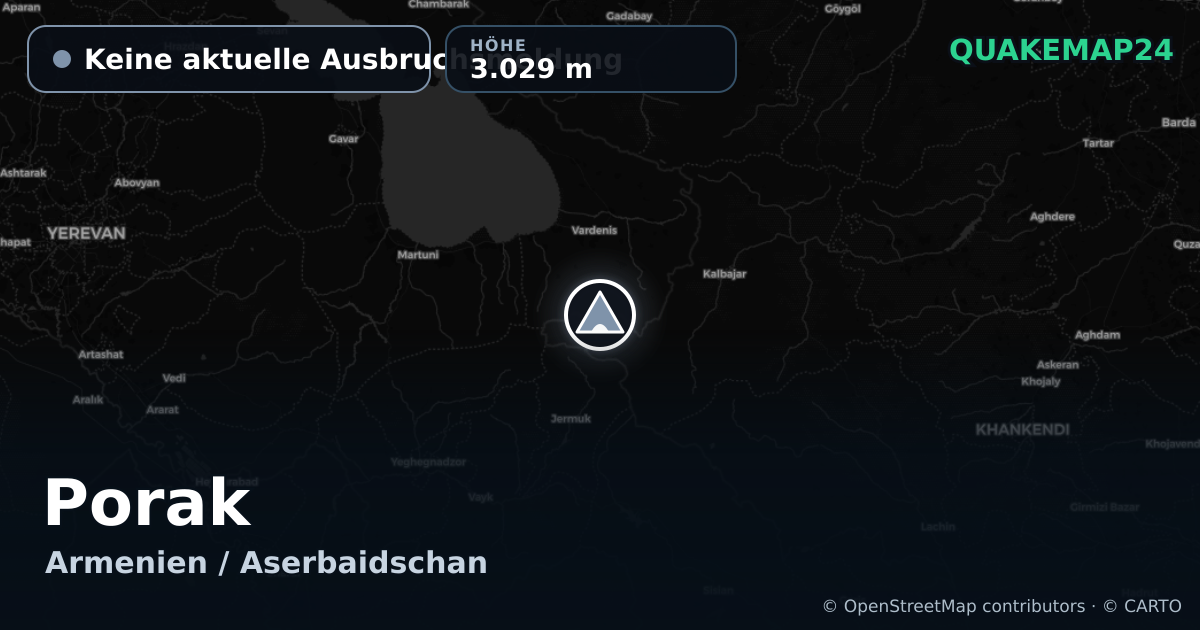 Porak · Keine aktuelle Ausbruchsmeldung · 3.029 m