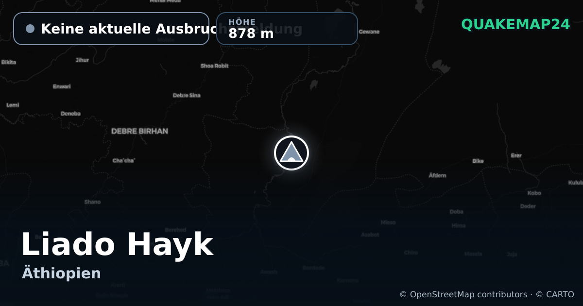 Liado Hayk · Keine aktuelle Ausbruchsmeldung · 878 m