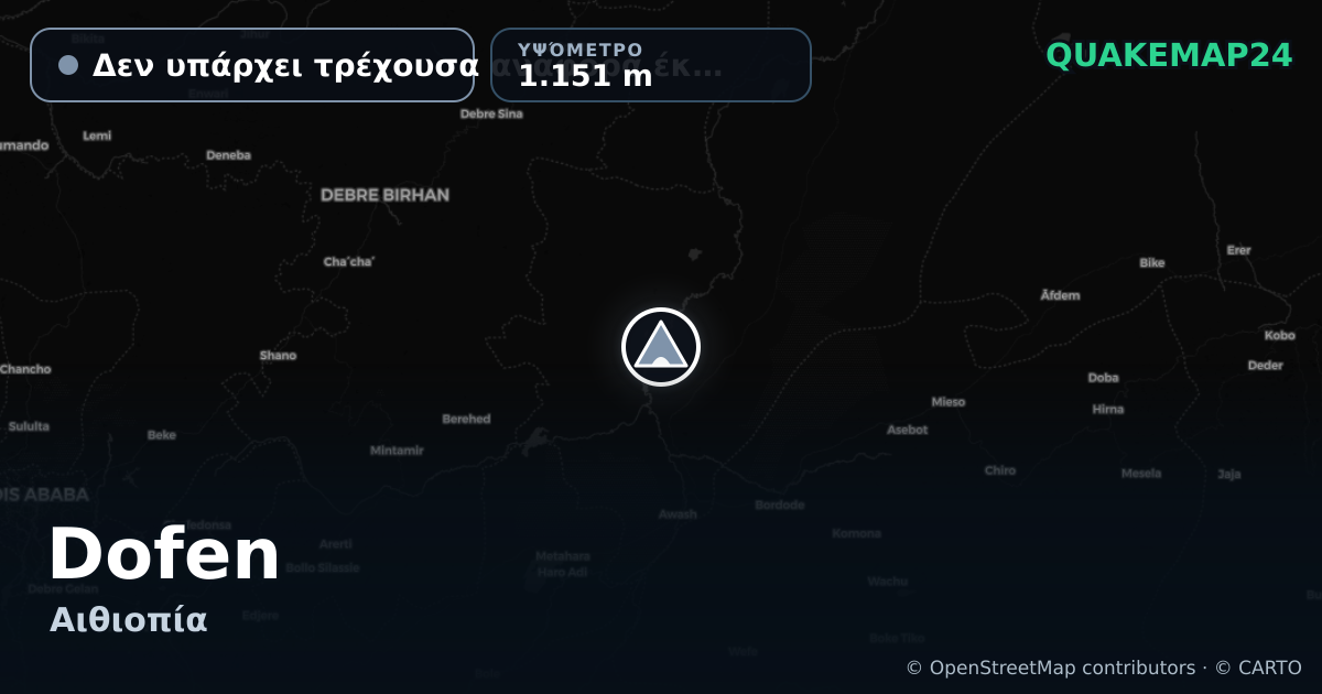 Dofen · Δεν υπάρχει τρέχουσα αναφορά έκρηξης · 1.151 m