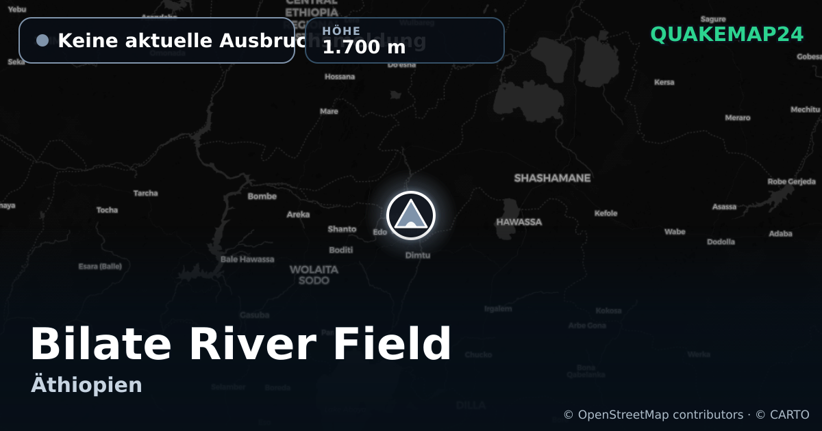Bilate River Field · Keine aktuelle Ausbruchsmeldung · 1.700 m