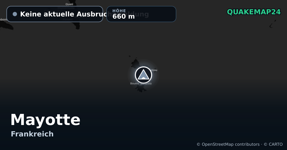 Mayotte · Keine aktuelle Ausbruchsmeldung · 660 m