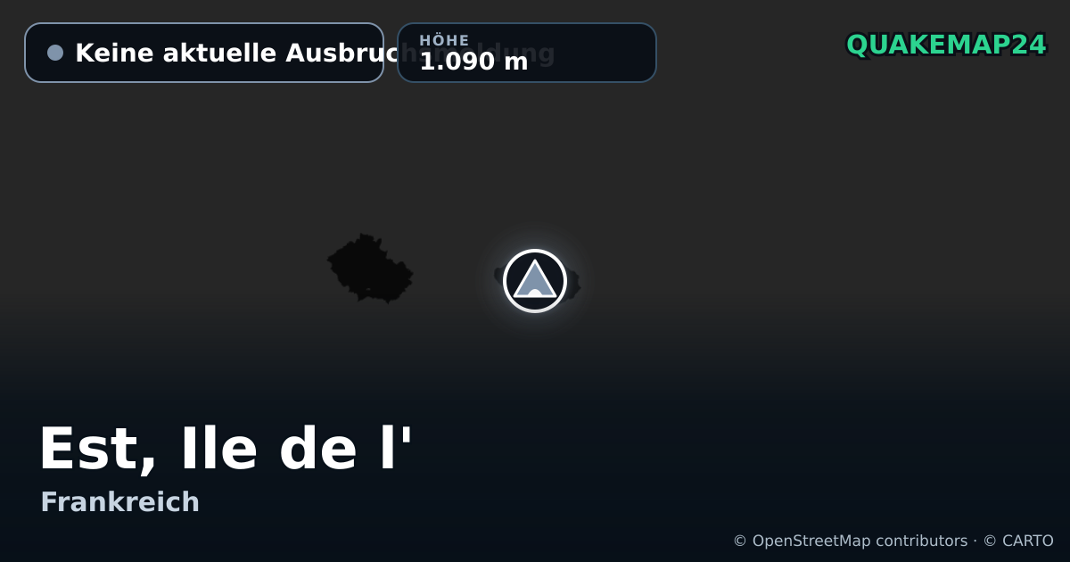 Est, Ile de l' · Keine aktuelle Ausbruchsmeldung · 1.090 m