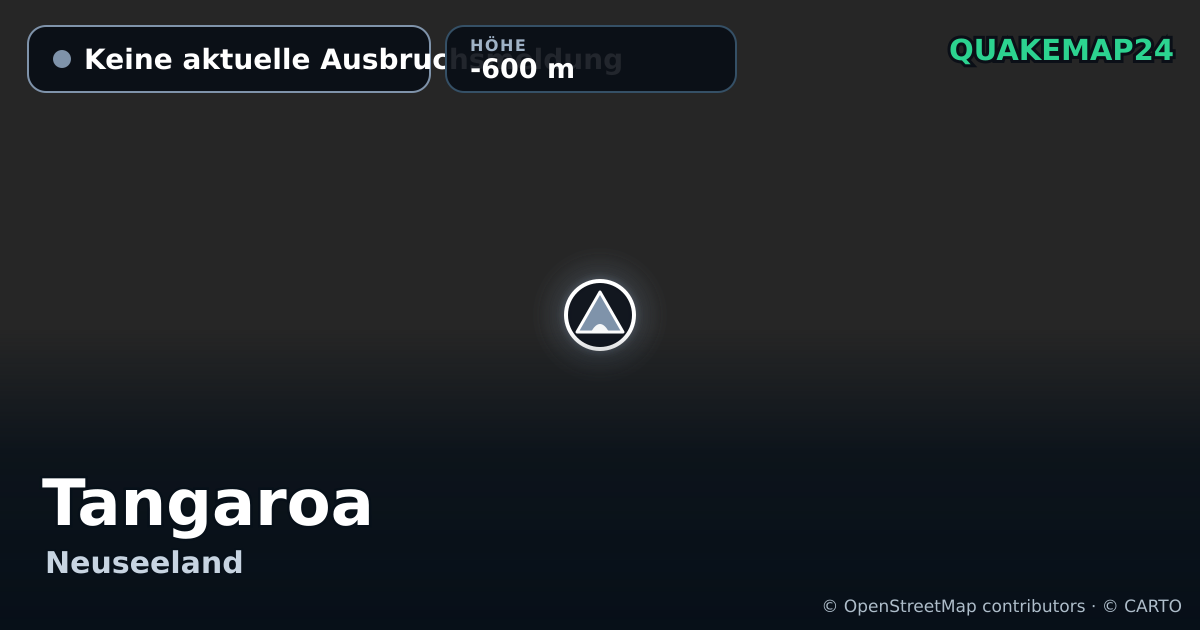 Tangaroa · Keine aktuelle Ausbruchsmeldung · -600 m