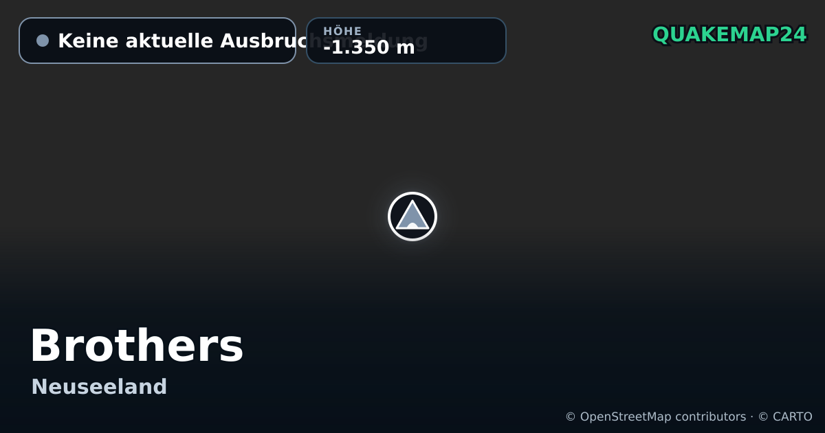 Brothers · Keine aktuelle Ausbruchsmeldung · -1.350 m