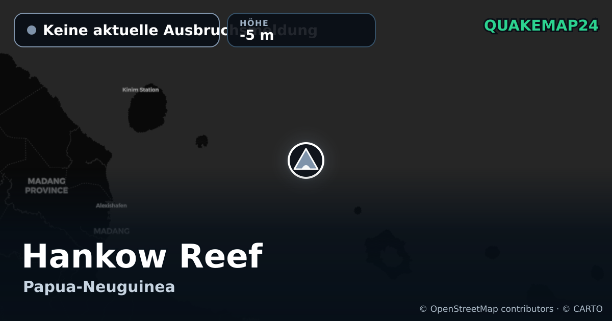 Hankow Reef · Keine aktuelle Ausbruchsmeldung · -5 m