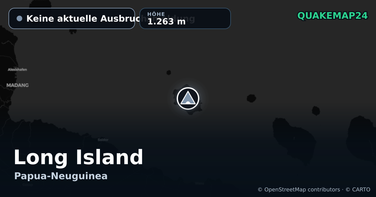 Long Island · Keine aktuelle Ausbruchsmeldung · 1.263 m