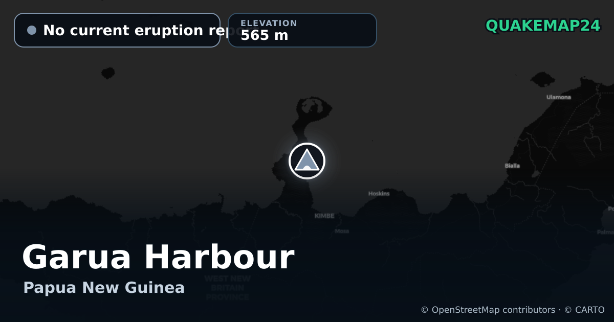 Garua Harbour · No current eruption report · 565 m