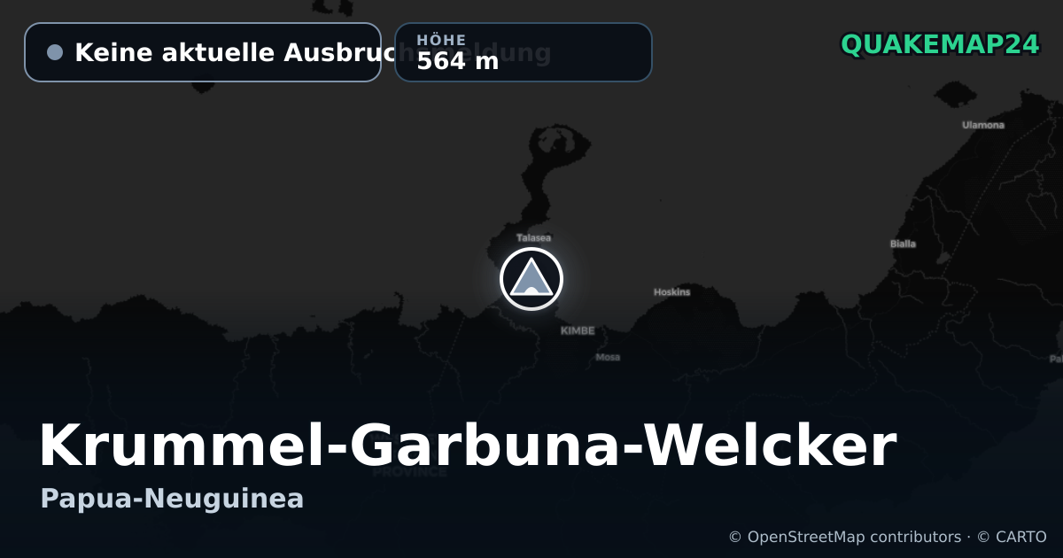 Krummel-Garbuna-Welcker · Keine aktuelle Ausbruchsmeldung · 564 m