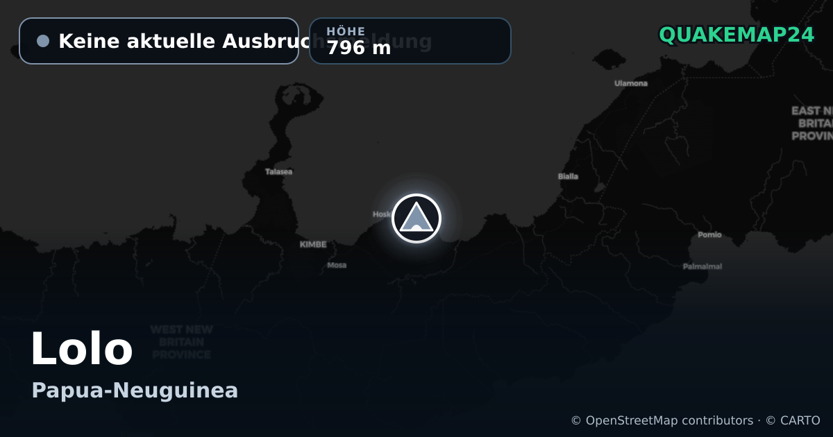 Lolo · Keine aktuelle Ausbruchsmeldung · 796 m