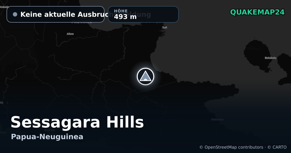 Sessagara Hills · Keine aktuelle Ausbruchsmeldung · 493 m