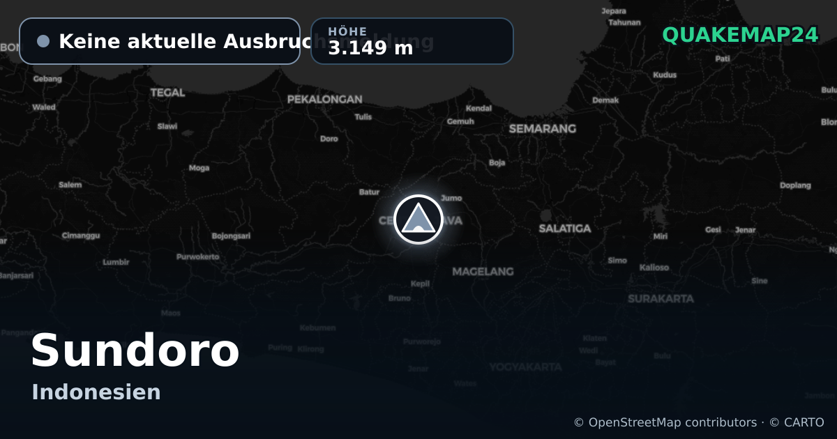 Sundoro · Keine aktuelle Ausbruchsmeldung · 3.149 m