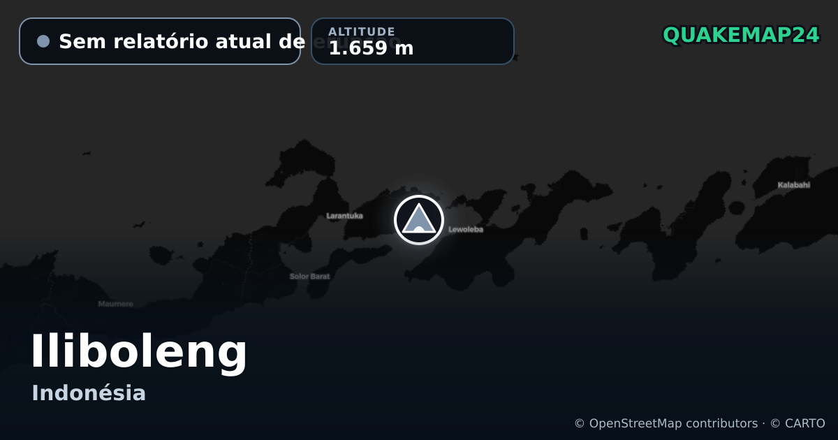 Iliboleng · Sem relatório atual de erupção · 1.659 m