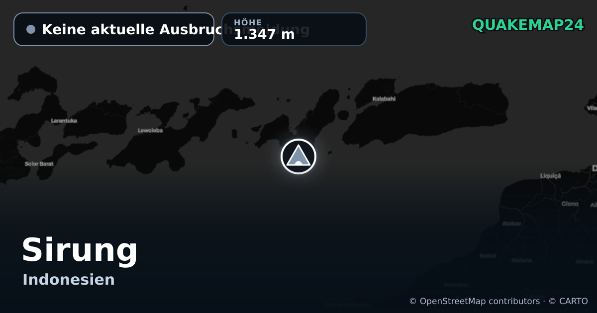 Sirung · Keine aktuelle Ausbruchsmeldung · 1.347 m