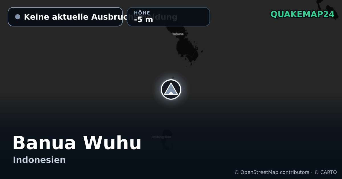 Banua Wuhu · Keine aktuelle Ausbruchsmeldung · -5 m