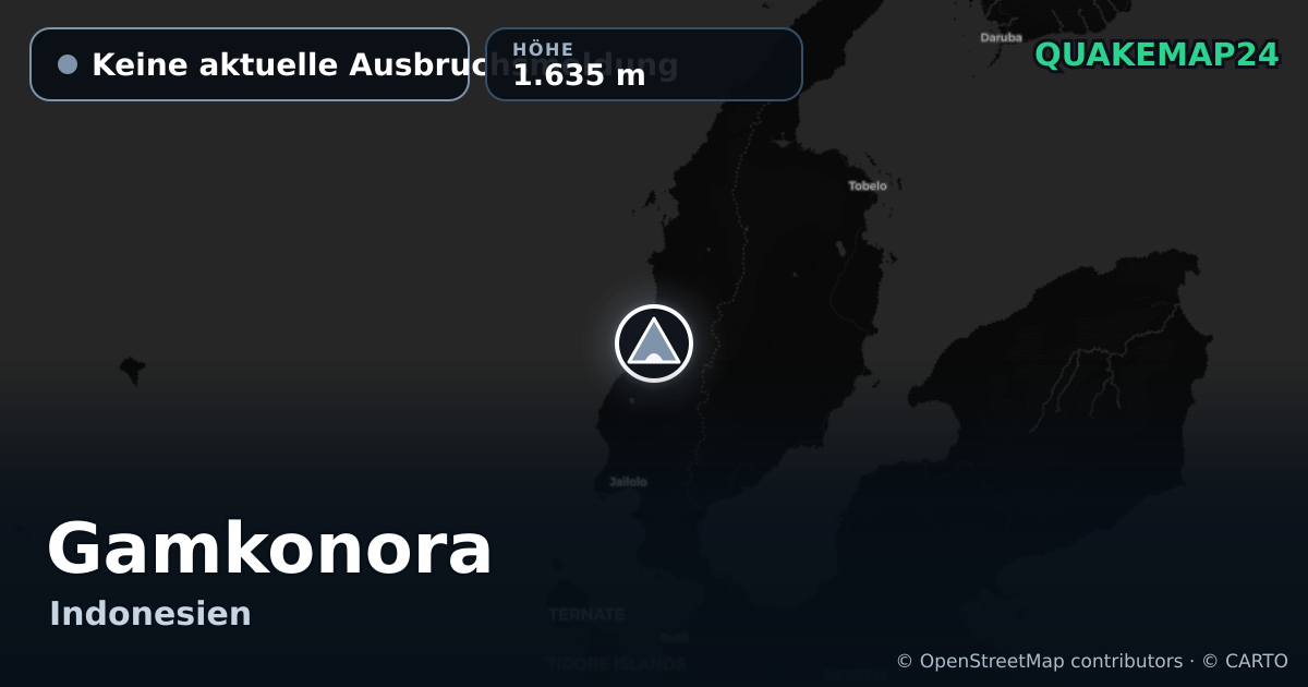 Gamkonora · Keine aktuelle Ausbruchsmeldung · 1.635 m