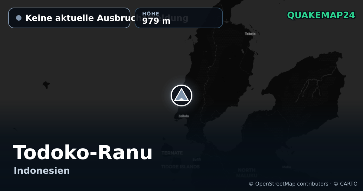 Todoko-Ranu · Keine aktuelle Ausbruchsmeldung · 979 m