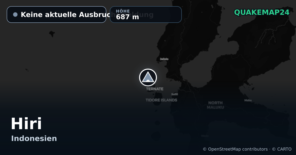 Hiri · Keine aktuelle Ausbruchsmeldung · 687 m
