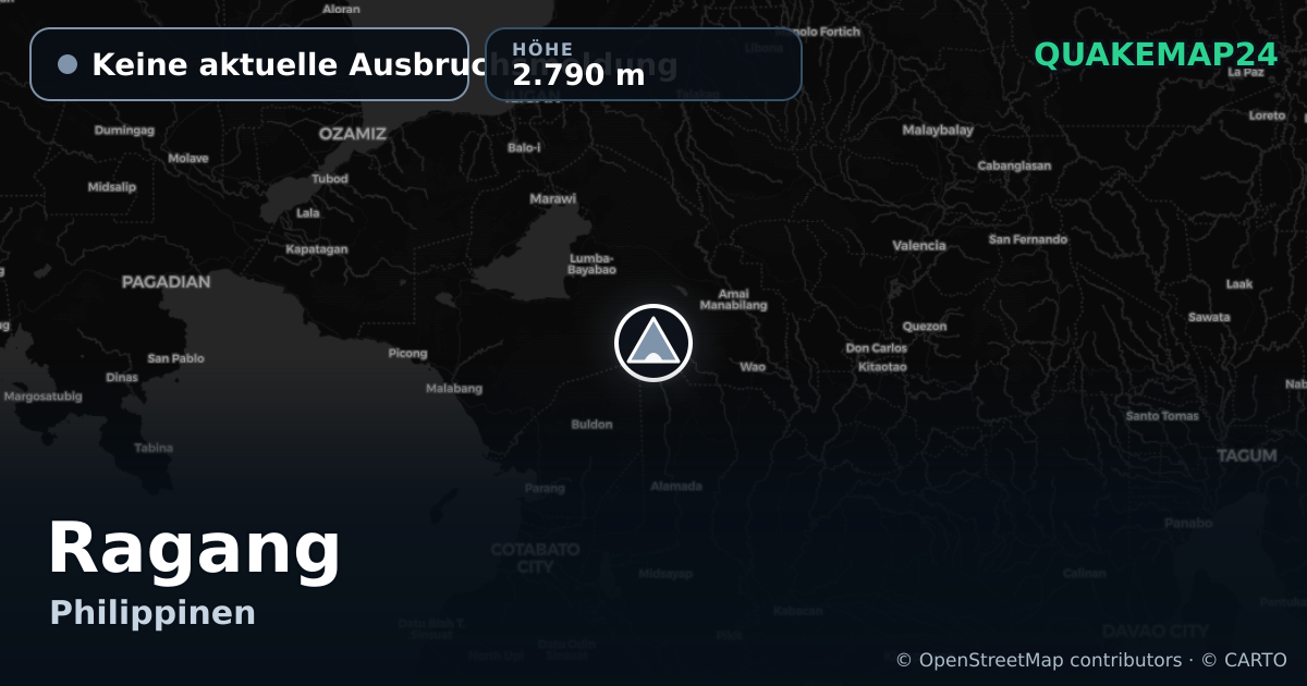 Ragang · Keine aktuelle Ausbruchsmeldung · 2.790 m