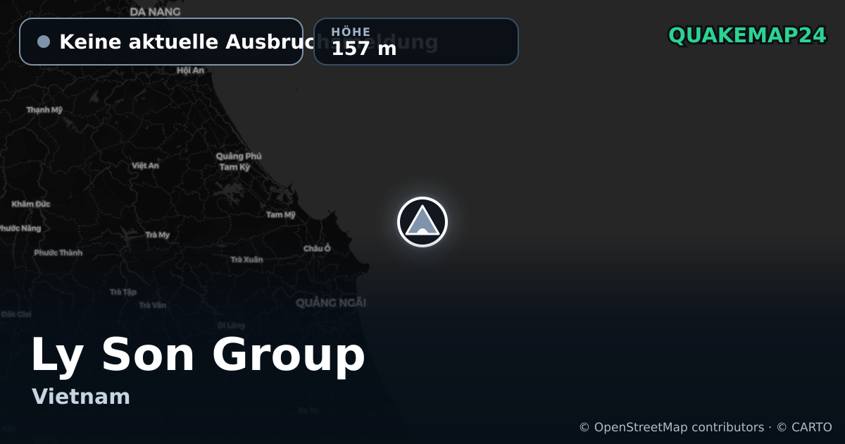Ly Son Group · Keine aktuelle Ausbruchsmeldung · 157 m