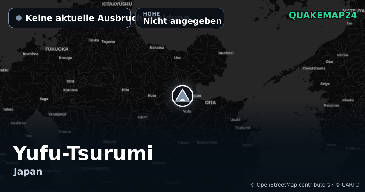 Yufu-Tsurumi · Keine aktuelle Ausbruchsmeldung · Nicht angegeben