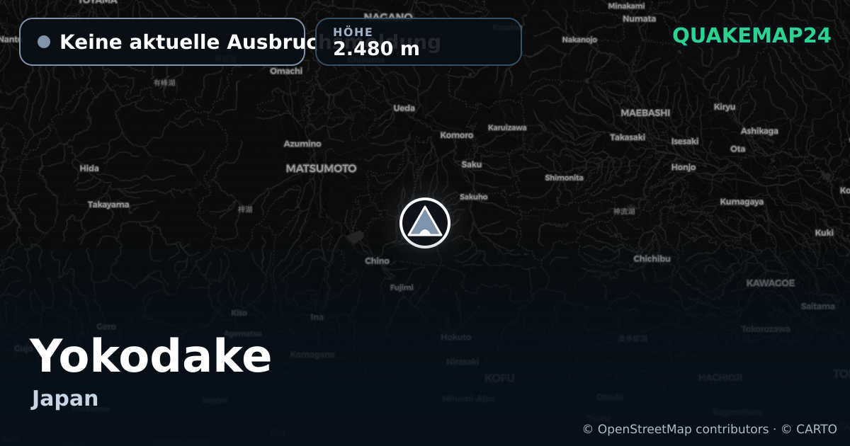 Yokodake · Keine aktuelle Ausbruchsmeldung · 2.480 m