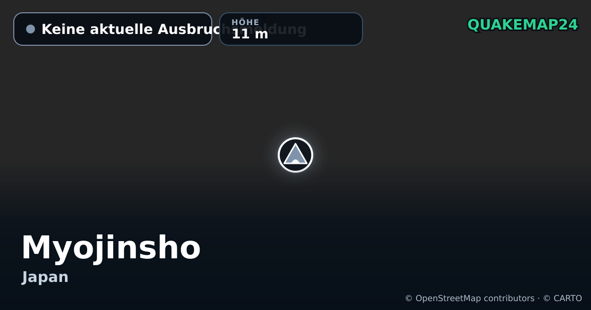 Myojinsho · Keine aktuelle Ausbruchsmeldung · 11 m