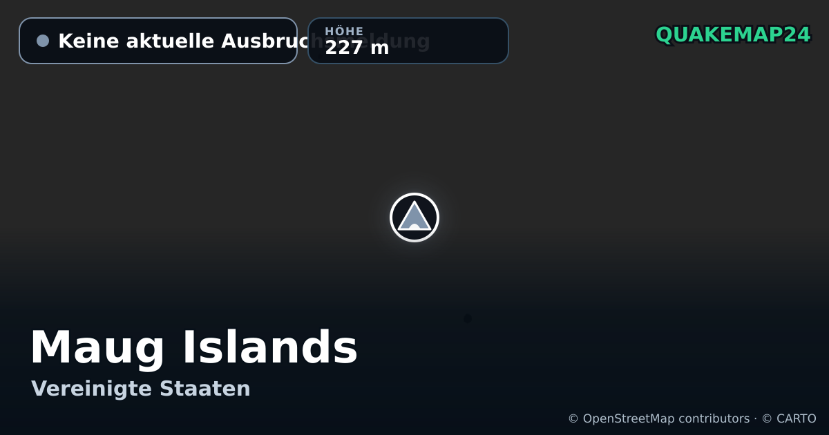 Maug Islands · Keine aktuelle Ausbruchsmeldung · 227 m