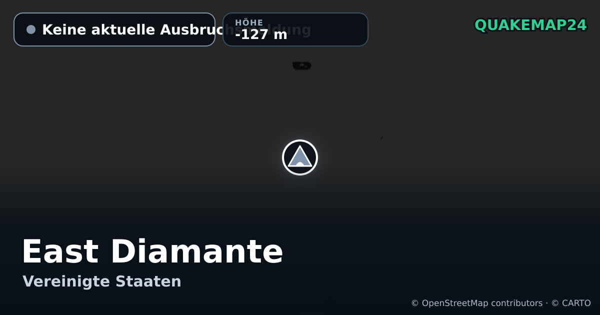 East Diamante · Keine aktuelle Ausbruchsmeldung · -127 m