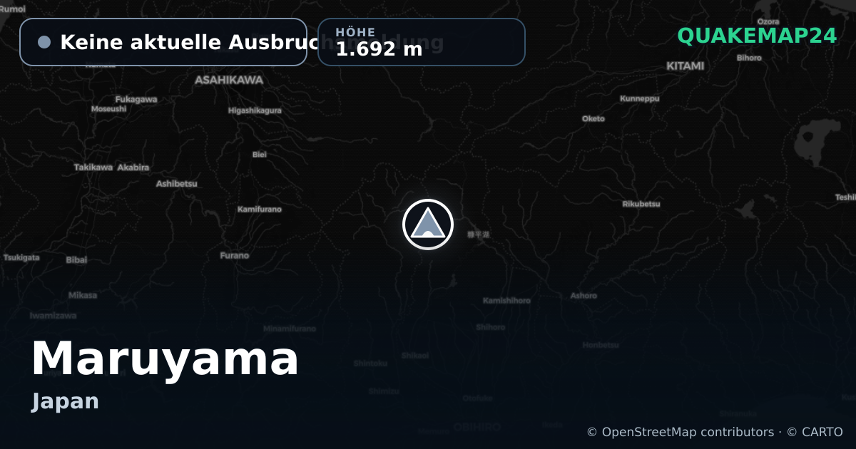 Maruyama · Keine aktuelle Ausbruchsmeldung · 1.692 m