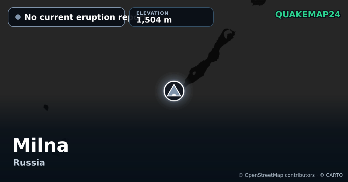 Milna · No current eruption report · 1,504 m