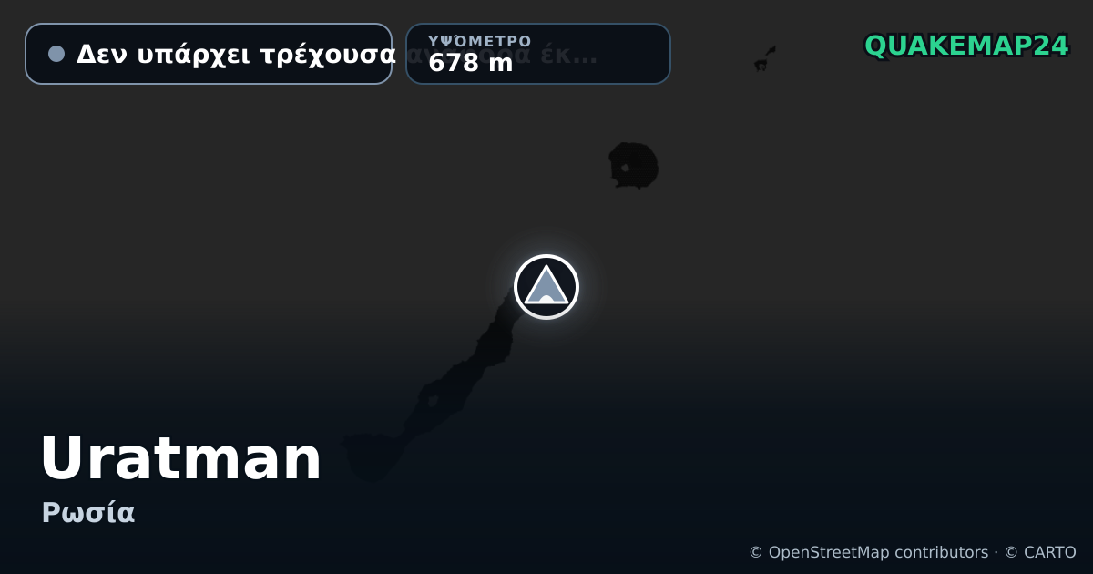 Uratman · Δεν υπάρχει τρέχουσα αναφορά έκρηξης · 678 m