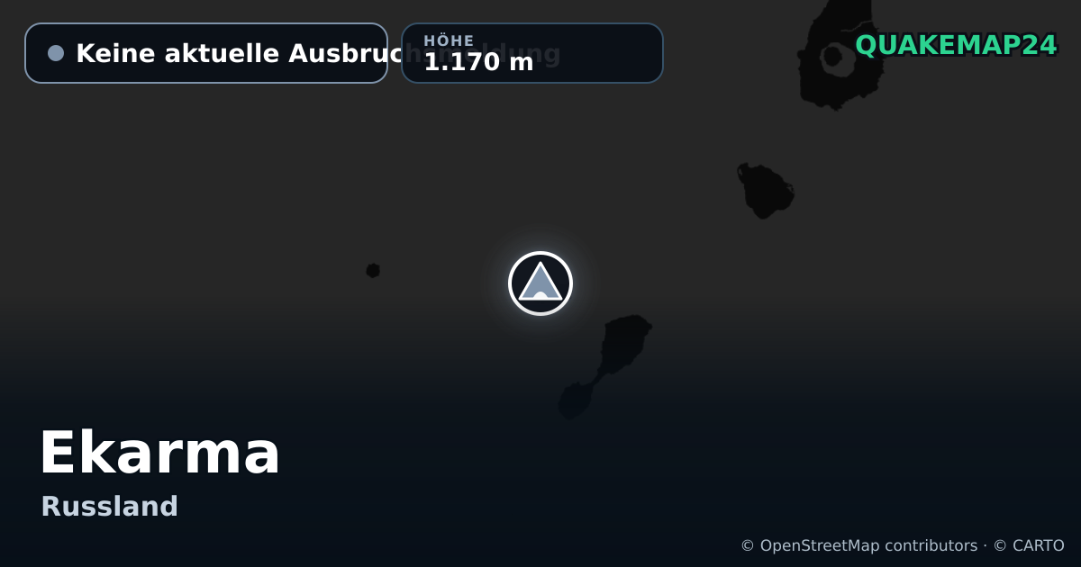 Ekarma · Keine aktuelle Ausbruchsmeldung · 1.170 m