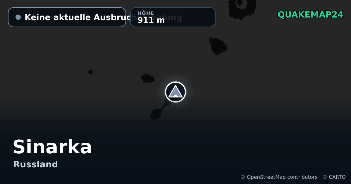 Sinarka · Keine aktuelle Ausbruchsmeldung · 911 m