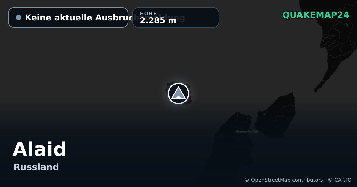 Alaid · Keine aktuelle Ausbruchsmeldung · 2.285 m