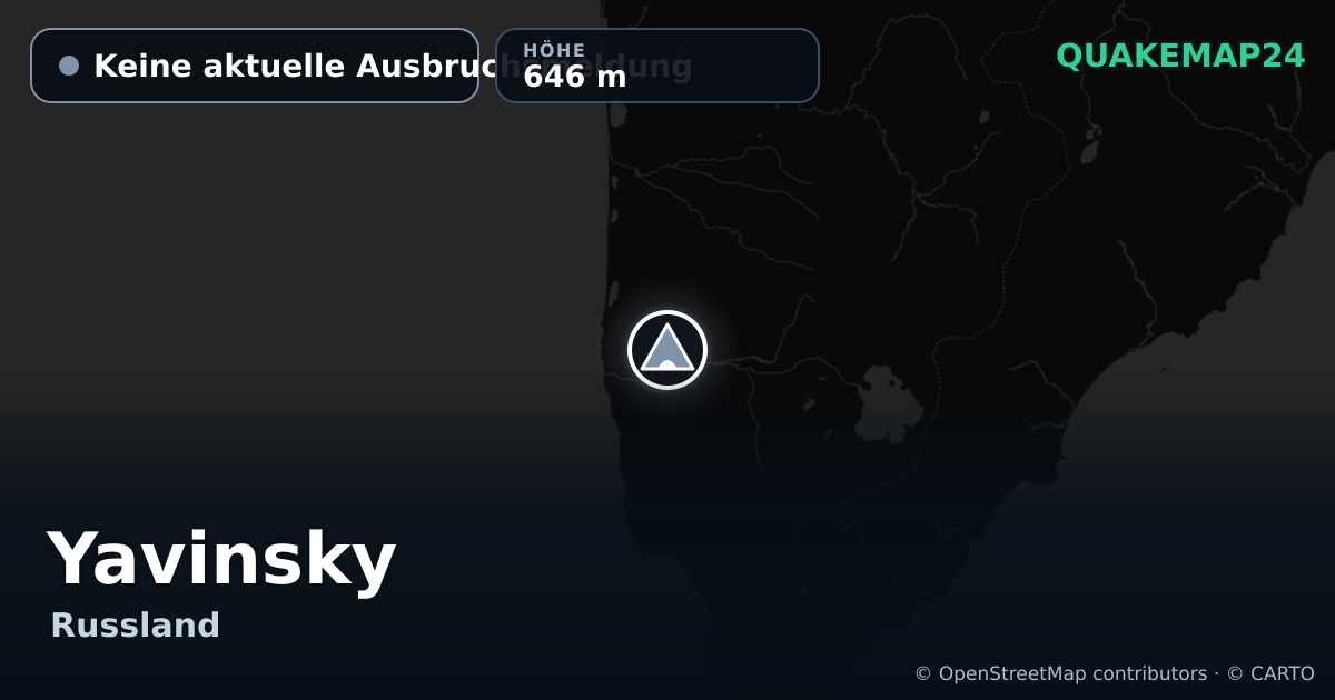 Yavinsky · Keine aktuelle Ausbruchsmeldung · 646 m