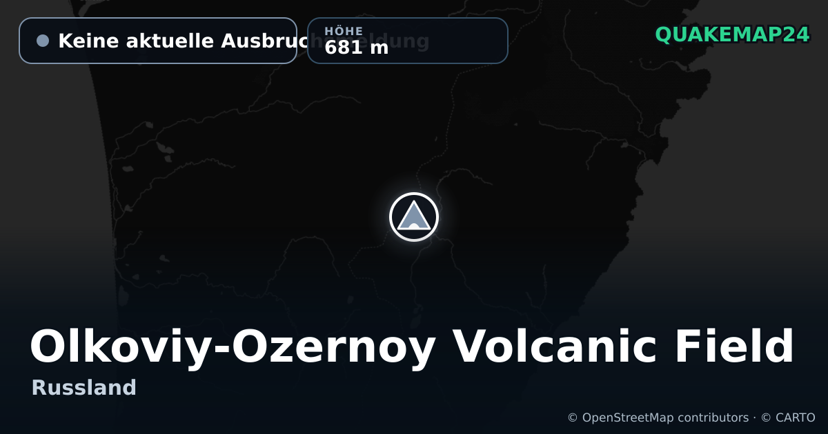 Olkoviy-Ozernoy Volcanic Field · Keine aktuelle Ausbruchsmeldung · 681 m