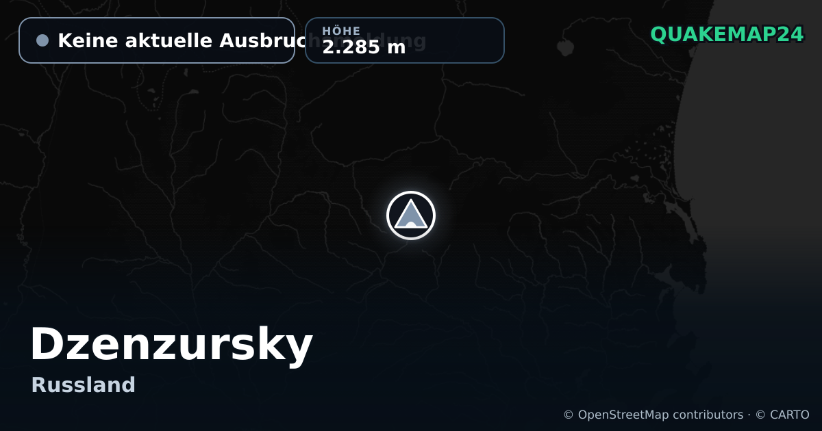 Dzenzursky · Keine aktuelle Ausbruchsmeldung · 2.285 m