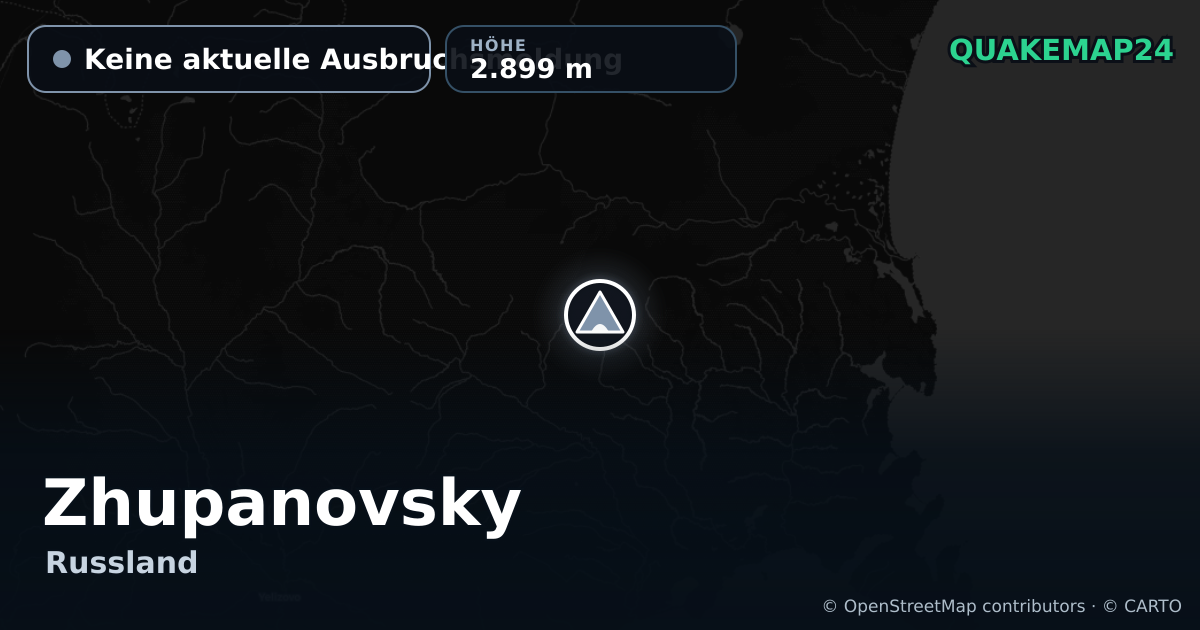 Zhupanovsky · Keine aktuelle Ausbruchsmeldung · 2.899 m