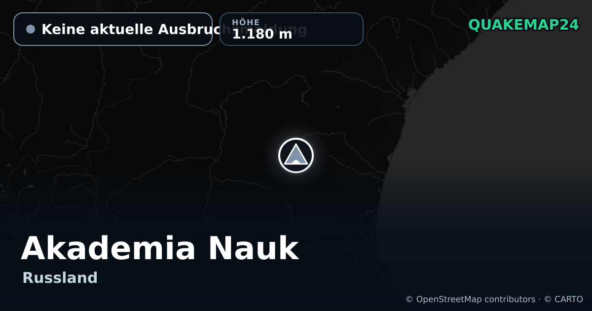 Akademia Nauk · Keine aktuelle Ausbruchsmeldung · 1.180 m