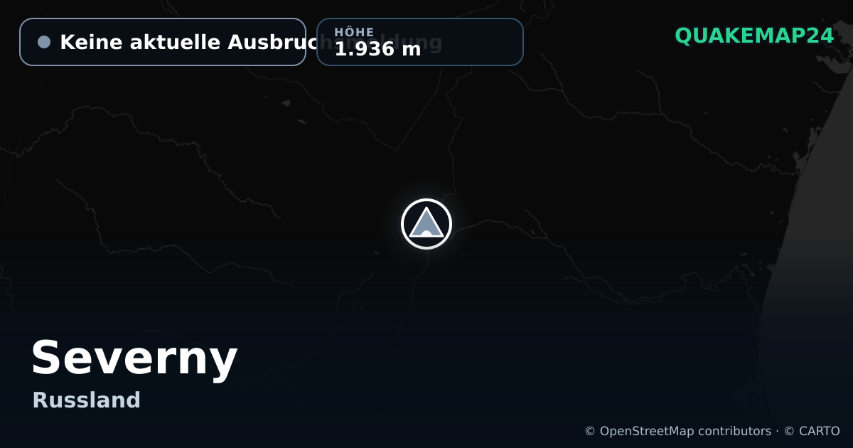 Severny · Keine aktuelle Ausbruchsmeldung · 1.936 m
