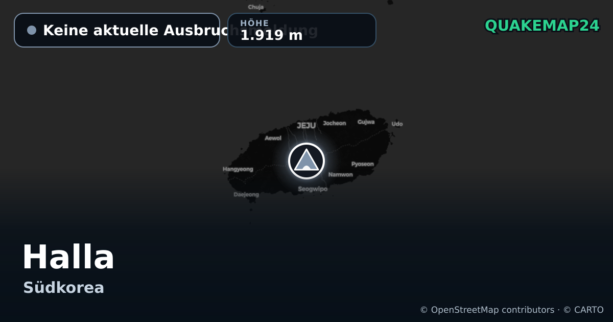 Halla · Keine aktuelle Ausbruchsmeldung · 1.919 m