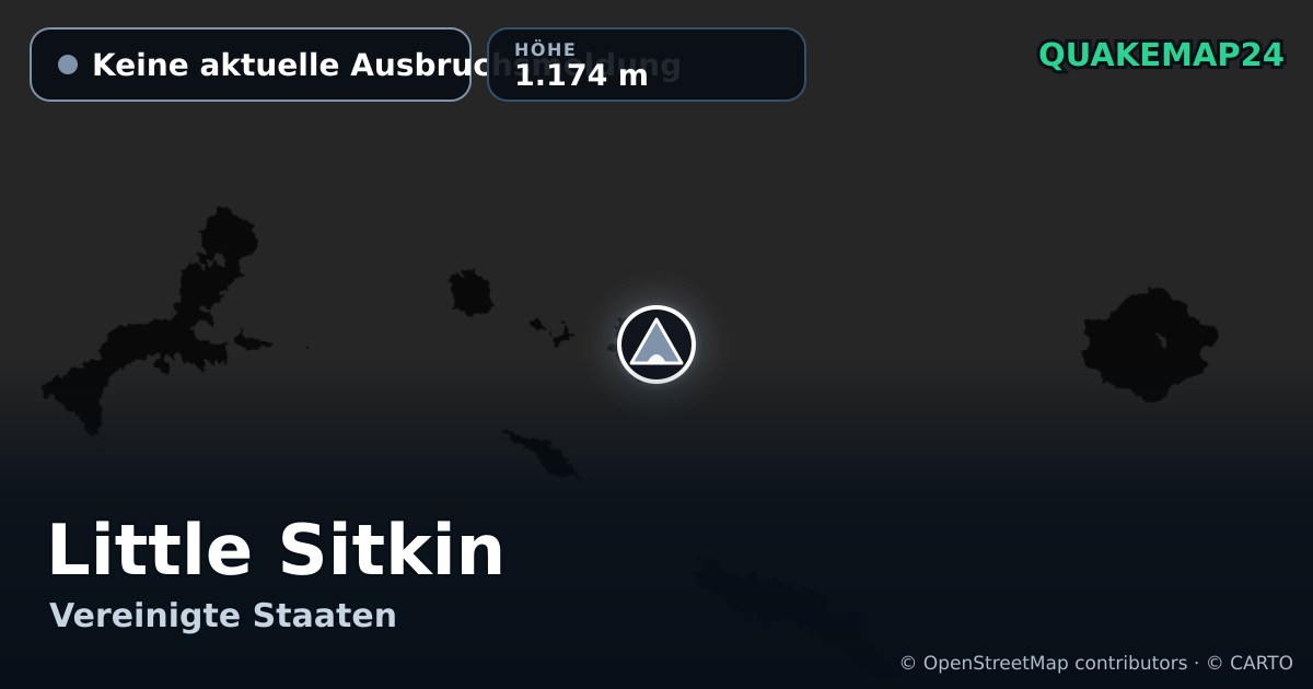Little Sitkin · Keine aktuelle Ausbruchsmeldung · 1.174 m