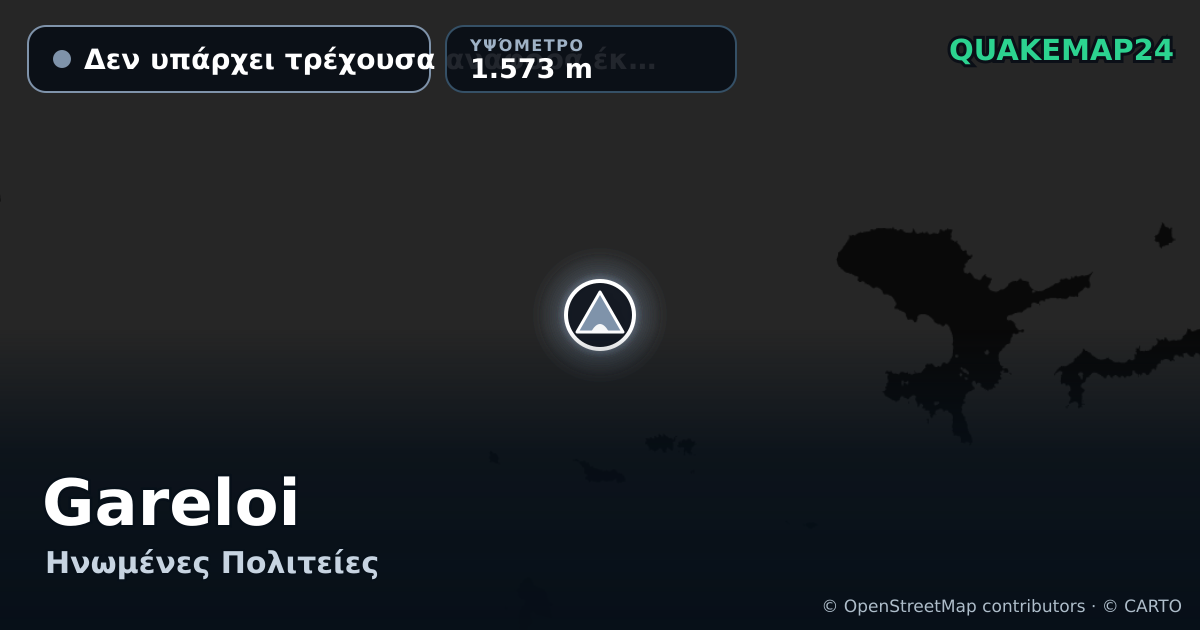 Gareloi · Δεν υπάρχει τρέχουσα αναφορά έκρηξης · 1.573 m