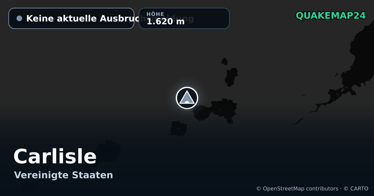 Carlisle · Keine aktuelle Ausbruchsmeldung · 1.620 m