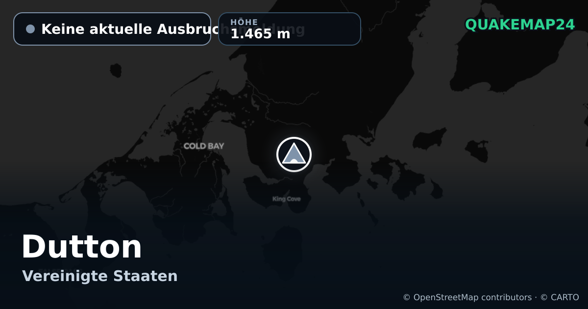 Dutton · Keine aktuelle Ausbruchsmeldung · 1.465 m