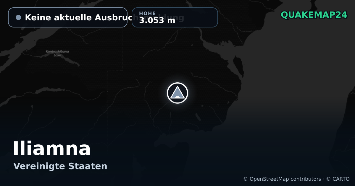 Iliamna · Keine aktuelle Ausbruchsmeldung · 3.053 m